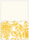 Rose Gold Pocket Card 5 1/4 x 7 1/4 - 10/Pk