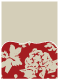 Renaissance Red Pocket Card 5 1/4 x 7 1/4 - 10/Pk