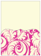 Nature Hot Pink Pocket Card 5 1/4 x 7 1/4 - 10/Pk