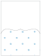 Polkadot Baby Blue Pocket Card 5 1/4 x 7 1/4 - 10/Pk