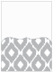 Indonesia Grey Pocket Card 5 1/4 x 7 1/4 - 10/Pk