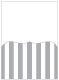 Lineation Grey Pocket Card 5 1/4 x 7 1/4 - 10/Pk