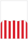 Lineation Red Pocket Card 5 1/4 x 7 1/4 - 10/Pk