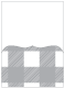 Gingham Grey Pocket Card 5 1/4 x 7 1/4 - 10/Pk