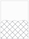 Casablanca Grey Pocket Card 5 1/4 x 7 1/4 - 10/Pk