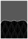 Glamour Noir Pocket Card 5 1/4 x 7 1/4 - 10/Pk