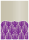 Glamour Purple Pocket Card 5 1/4 x 7 1/4 - 10/Pk