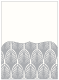 Glamour Grey Pocket Card 5 1/4 x 7 1/4 - 10/Pk