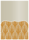 Glamour Gold Pocket Card 5 1/4 x 7 1/4 - 10/Pk