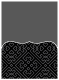 Maze Noir Pocket Card 5 1/4 x 7 1/4 - 10/Pk