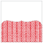 Oblique Red Pocket Card 5 3/4 x 5 3/4 - 10/Pk
