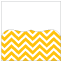 Chevron Bomble Bee Pocket Card 5 3/4 x 5 3/4 - 10/Pk