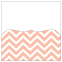 Chevron Ginger Pocket Card 5 3/4 x 5 3/4 - 10/Pk