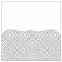 Maze Grey Pocket Card 5 3/4 x 5 3/4 - 10/Pk