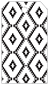Rhombus Black Style A Tag (2 1/4 x 4) 10/Pk