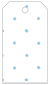 Polkadot Baby Blue Style A Tag (2 1/4 x 4) 10/Pk