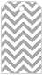 Chevron Pewter Style A Tag (2 1/4 x 4) 10/Pk