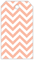 Chevron Ginger Style A Tag (2 1/4 x 4) 10/Pk