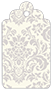 Floral Grey Style B Tag (2 1/2 x 4 1/2) 10/Pk