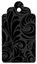 Nature Black Style B Tag (2 1/2 x 4 1/2) 10/Pk