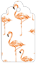 Flamingo Style B Tag (2 1/2 x 4 1/2) 10/Pk