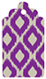 Indonesia Purple Style B Tag (2 1/2 x 4 1/2) 10/Pk