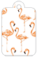 Flamingo Style C Tag (2 1/4 x 3 1/2) 10/Pk
