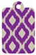 Indonesia Purple Style C Tag (2 1/4 x 3 1/2) 10/Pk
