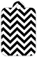 Chevron B&W Style C Tag (2 1/4 x 3 1/2) 10/Pk