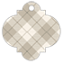 Tartan Grey Style D Tag (2 1/2 x 2 1/2) - 10/Pk