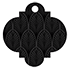 Glamour Noir Style D Tag (2 1/2 x 2 1/2) - 10/Pk