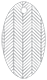 Oblique Grey Style E Tag (2 x 3 1/2) 10/Pk