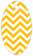 Chevron Bomble Bee Style E Tag (2 x 3 1/2) 10/Pk