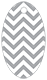 Chevron Pewter Style E Tag (2 x 3 1/2) 10/Pk