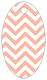 Chevron Ginger Style E Tag (2 x 3 1/2) 10/Pk