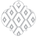 Rhombus Grey Style F Tag (3 x 3) 10/Pk