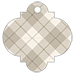 Tartan Grey Style F Tag (3 x 3) 10/Pk