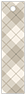 Tartan Grey Style G Tag (1 1/4 x 5) 10/Pk