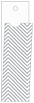 Zig Zag Grey Style H Tag (1 1/4 x 5 3/4 folded) 10/Pk