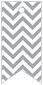 Chevron Pewter Style K Tag (2 x 4) 10/Pk