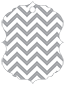 Chevron Pewter Style M Tag (3 x 4) 10/Pk