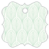 Glamour Green Tea Style N Tag (2 1/2 x 2 1/2) 10/Pk