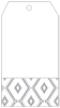 Rhombus Grey Pocket Tag (3 x 5 1/2) 10/Pk