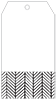 Oblique Black Pocket Tag (3 x 5 1/2) 10/Pk