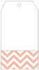 Chevron Ginger Pocket Tag (3 x 5 1/2) 10/Pk