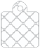 Casablanca Grey Style Q Tag (2 x 2 1/2) 10/Pk