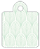 Glamour Green Tea Style Q Tag (2 x 2 1/2) 10/Pk