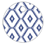 Rhombus Sapphire Style R Tag (1 3/4 x 1 3/4) 10/Pk