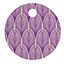 Glamour Purple Style R Tag (1 3/4 x 1 3/4) 10/Pk