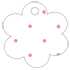 Polkadot Pink Style S Tag (2 1/2 x 2 1/2) 10/Pk